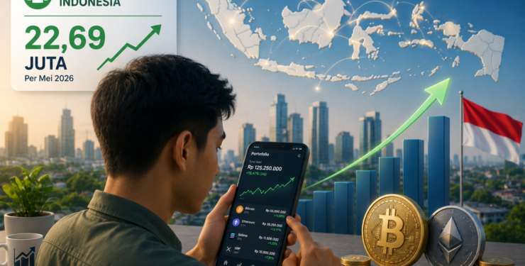 Pengguna Kripto Indonesia Tembus 22,69 Juta pada Juni 2026