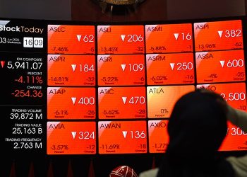 IHSG Sesi I Melemah 0,28%, Berakhir di Level 6.581,45